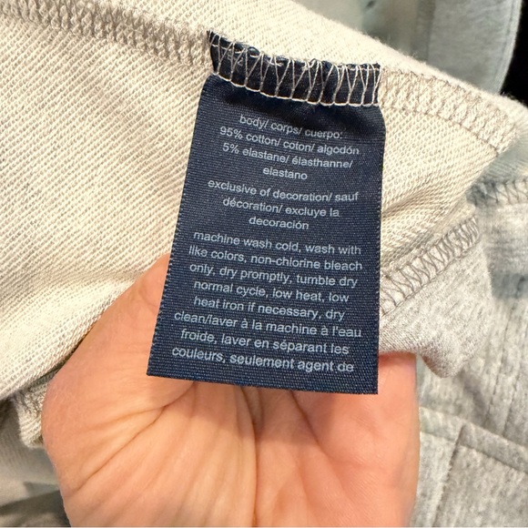 NWOT Tommy Hilfiger military cardigan / blazer stretch French Terry - Picture 6 of 8